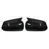 Bull-Horn Door Mirror Cover For Mitsubishi Lancer 2008 2009 2010 2011 2012 2013 2014 2015 2016 Car Rearview Accessories