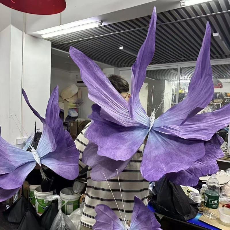 Große 3D Schmetterlingskunst für Hochzeitsdeko & Fotografie