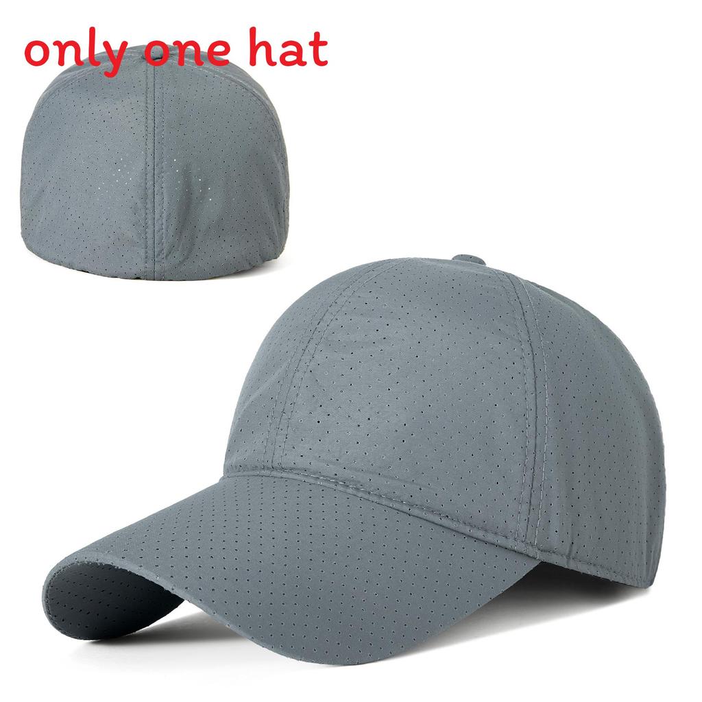 Summer Breathable Sun Protection Baseball Cap With Adjustable Fit For Men And Women