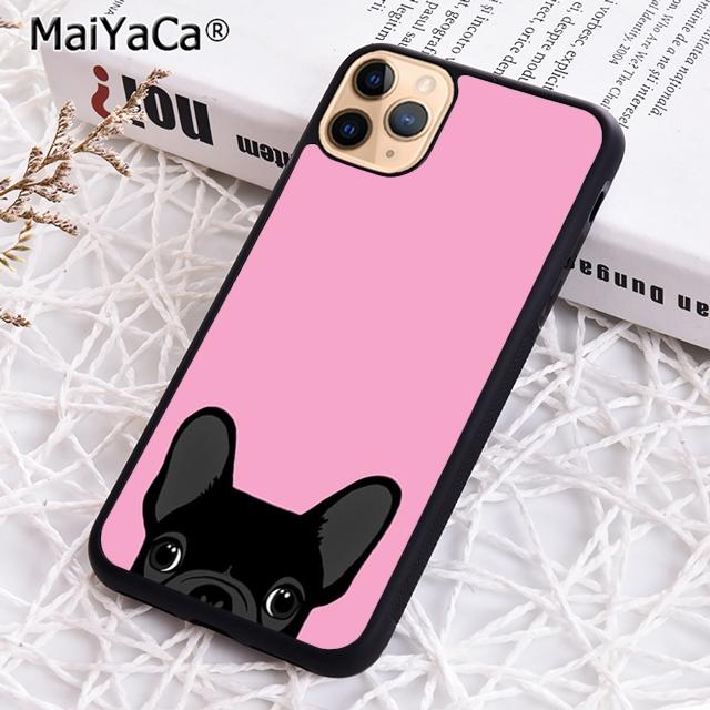 MaiYaCa French Bulldog Dog Pug Phone Case For iPhone 17 Air 16 pro max 15 14 plus 12 13 Shell Cover coque