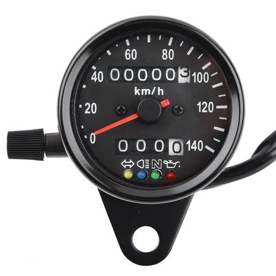 65mm Mechanical Speedometer with Waterproof, UV Protection, LED Light, Motorcycle Odometer and Indicator