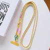 DIY 2-In-1 Mobile Phone Universal Lanyard, Crossbody Long Rope, Finger Rope, Fashionable Mixed And Matched Anti-Loss Rope