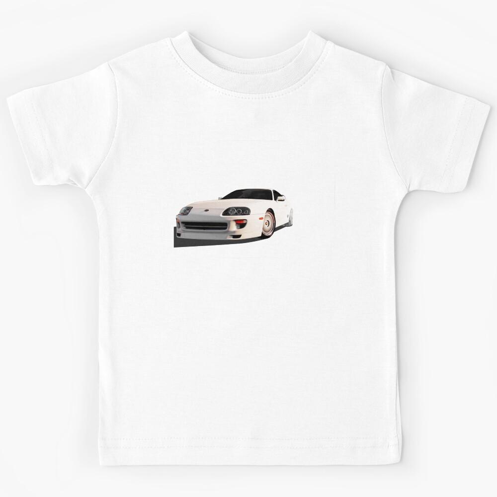 Drift Car Design Kids T-Shirt 140