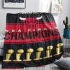 Chicago Bulls Print Flannel Blanket High Quality Warm Comfortable Cover for All Seasons Perfect for Gifts Home Decor