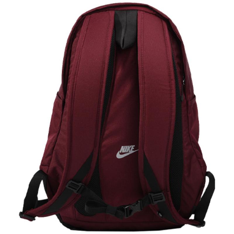 Nike Polyester Backpack Regular Unisex Maroon Casual