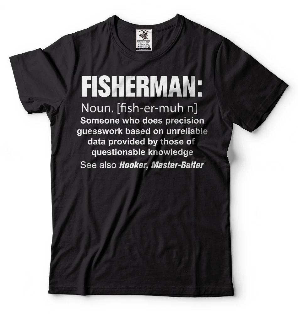 Fishing T-shirt Funny Fisherman Definition Cool Gift For Fisherman Fishing T-T-shirt L