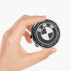BABA1 1Pcs Front Bonnet Rear Tailgate Emblem 82MM 73MM Thunder Special Limited Edition Joint Black Model For BMW M E36 E46 E60 E90