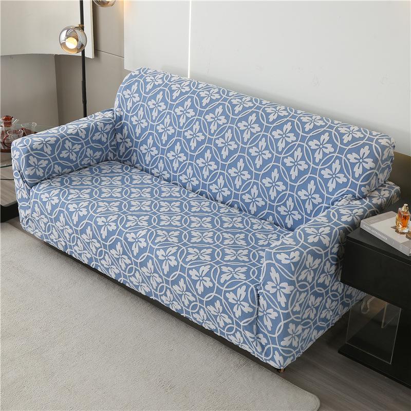 Thickened Jacquard Elastic Sofa Cover Cationic Sofa Cover All Inclusive Combination Chaise Sofa Cushion Cover Simple