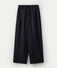 UMARMUNG Japanese Tropical Wool Fluid Pants_Midnight