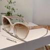 Rhinestone Shine Design Sunglasses Fashion Cat Eye Women Grey Sun Glasses Trendy Decoration Shades for Party
