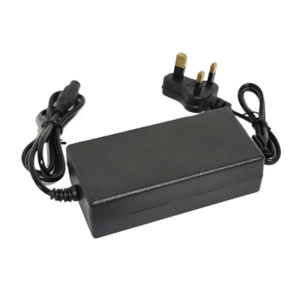 Caricabatterie Adattatore di Alimentazione Portatile Nero Per E-bike E Scooter Intelligenti Caricabatterie Batteria Agm Universale