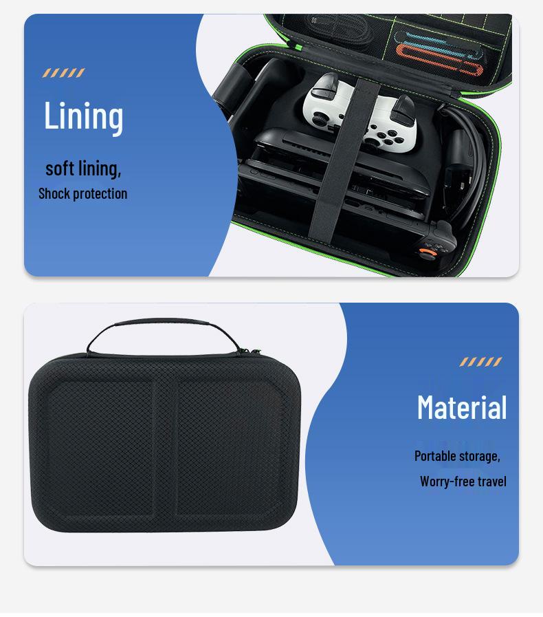2nd Gen Nintendo Switch Hard Shell Multifunctional Storage Bag