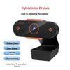 4K USB Streaming Camera with Microphone for Desktop and Laptop