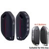 3/4/5 Buttons Silicone Car Key Case Cover Fob Holder For Kia Picanto Sorento Mq4 Carnival Ka4 Morning K5 Carens  Ev5 Ev9