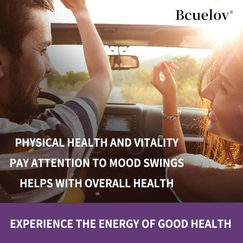 Bcuelov Estrolibrium Natural Phytoestrogen Capsule contains black cohosh and other herbal essence to regulate female hormones