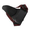 Boxing Groin Protector Reduce Impact Elastic Straps Breathable Athletic Cup Groin Guard for Men Black
