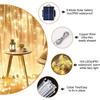 104 LED Umbrella String Light With 8 Modes Waterproof Solar String Lamp For Outdoor Lighting Beach Garden Decoration