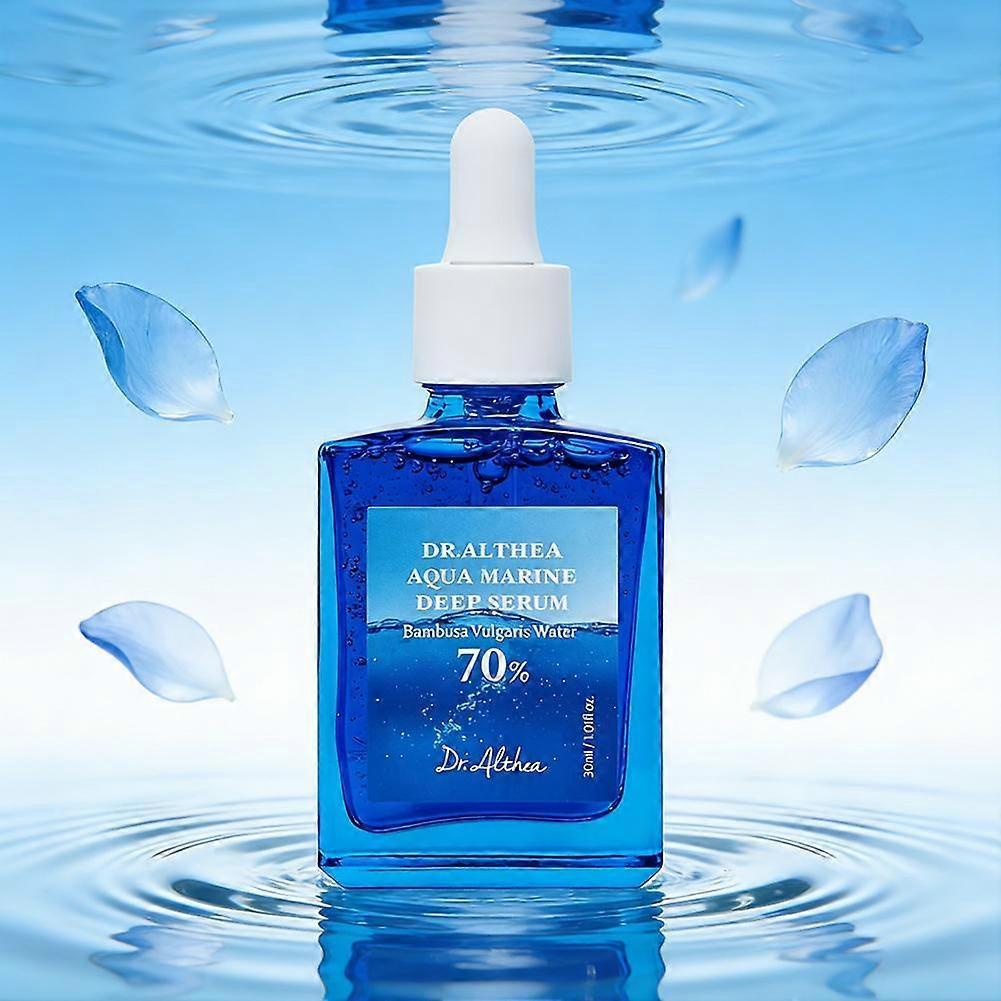 30ml Blue Deep Sea Plant Essence for Daily Anti-Aging Care, Lightweight and Nourishing Formula for Dry and Mature Skin