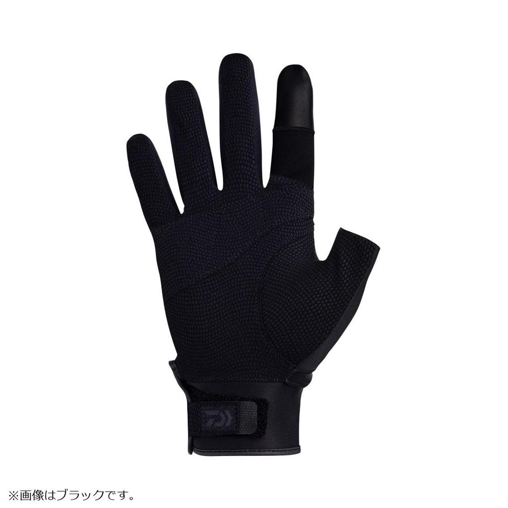 Daiwa Casting Dark Size Fishing (DAIWA) Gloves, 2-Piece Cut, DG-3023W, Olive, M,