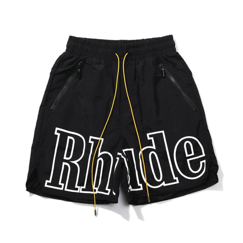 RHUDE Retro Marlboro Patchwork Striped Men's Five-Point Sports Shorts