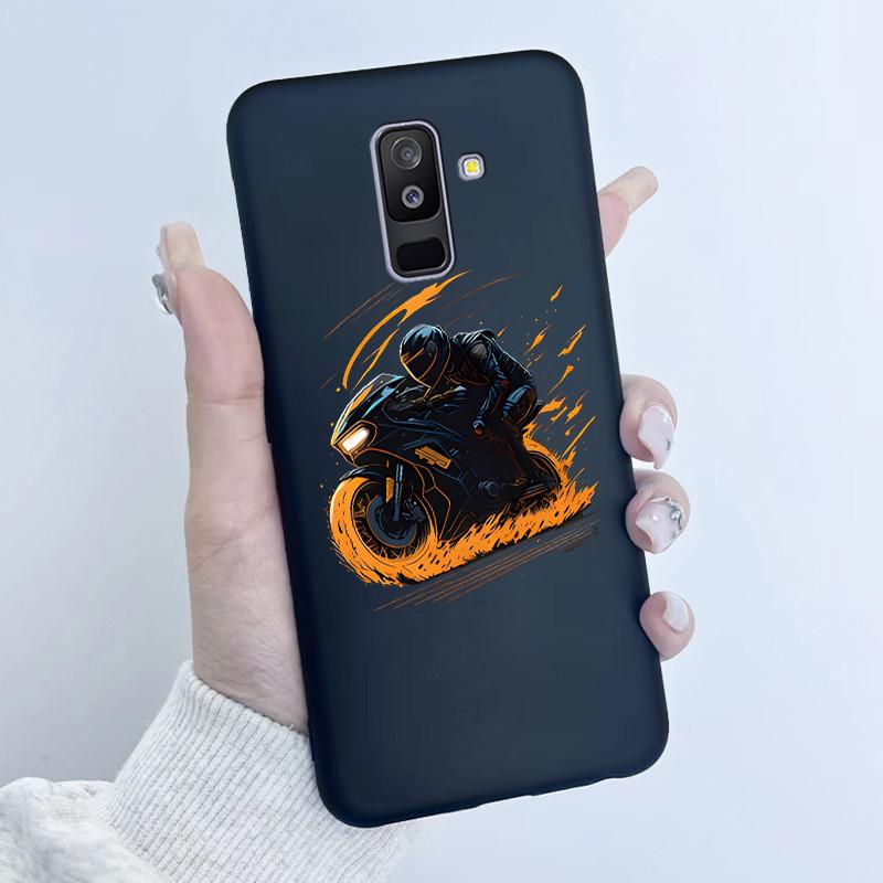 

For Samsung Galaxy J8 2018 Phone Case Butterfly Girl Design Soft Silicone TPU Back Housing for Samsung J 8 J8 2018 J810F Covers Galaxy J8 2018