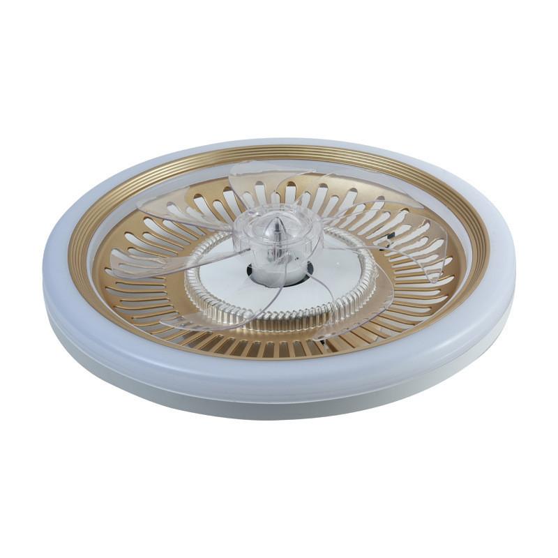 

Гостиная Минималистичный Встроенный Подвесной Светильник Вентилятор Бытовой Тихий Электрический Вентилятор Светильник 49.5*13см Современный Потолочный Вентилятор Лампа для Спальни D49.5*H13cm