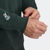 Adidas Logo Print Crew Neck Long Sleeve Sweatshirt Men Tops Green HG5784