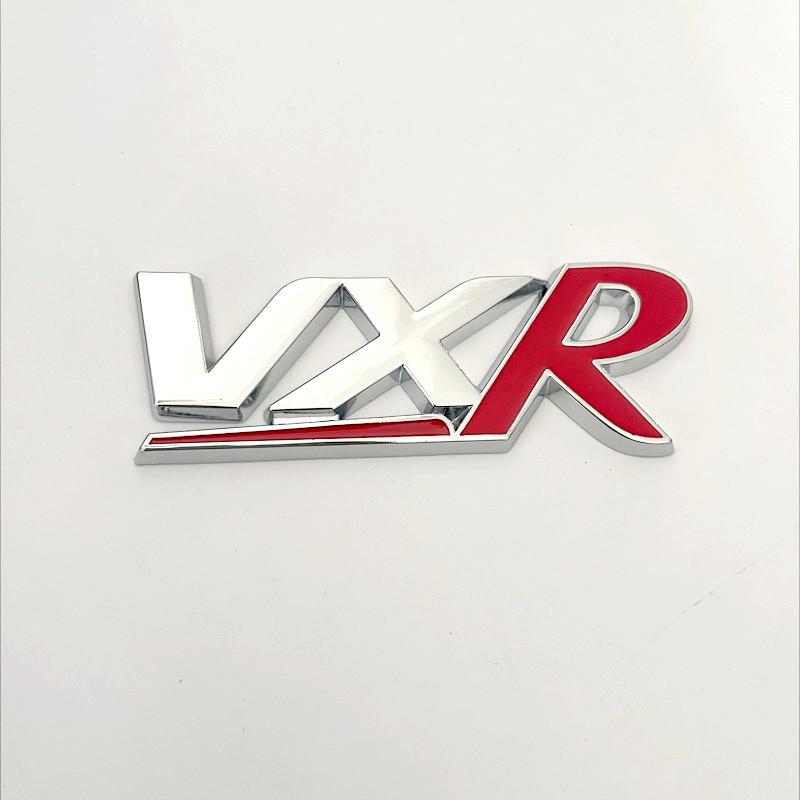3D Metal Chrome Black Red Logo Emblem Car Fender Side Badge Rear Trunk Decal For  Accessories