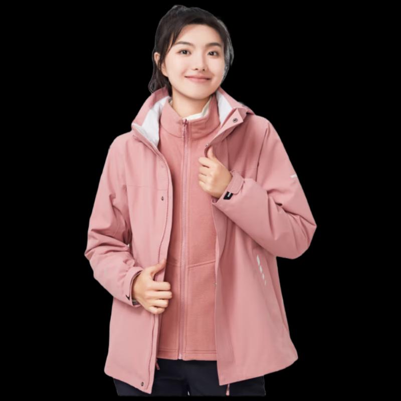 Women s Fleece-lined 3-in-1 Outdoor Windbreaker L