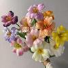 PU Tulip Faux Flower Decoration for Weddings & Photography - Realistic, Soft Touch Prop Ornaments.