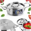 Orion Anett Stainless Steel Cooking Pot with Lid 14cm 700ml