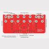 Aluminum 2 In 1 Hinge And Shelf Pin Drilling Jig For 5mm Straight Holes Precise Cabinet Door Installation Woodworking Tool