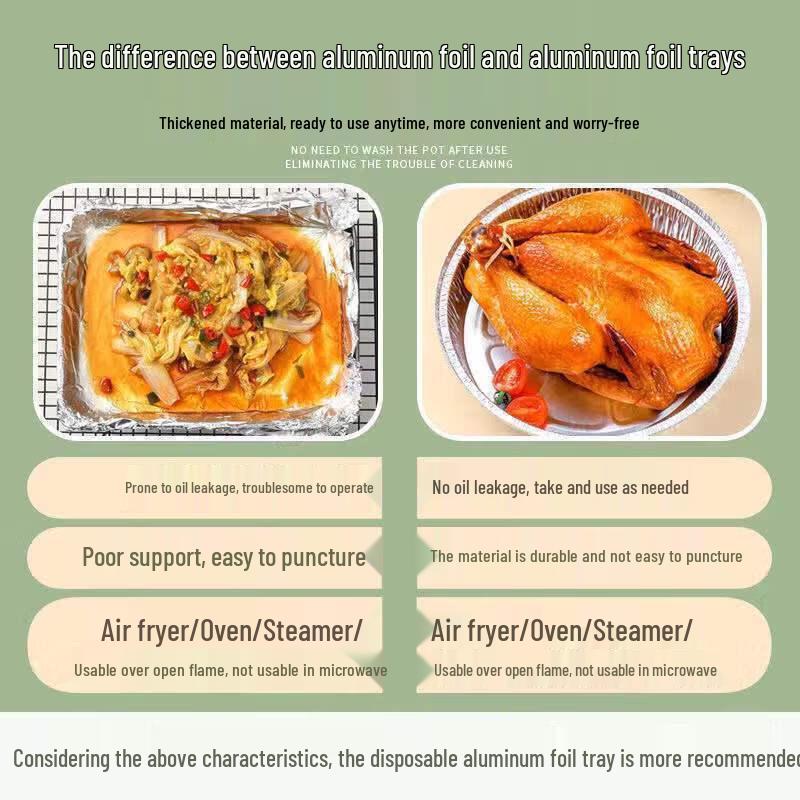 Disposable Aluminum Foil Baking Pans