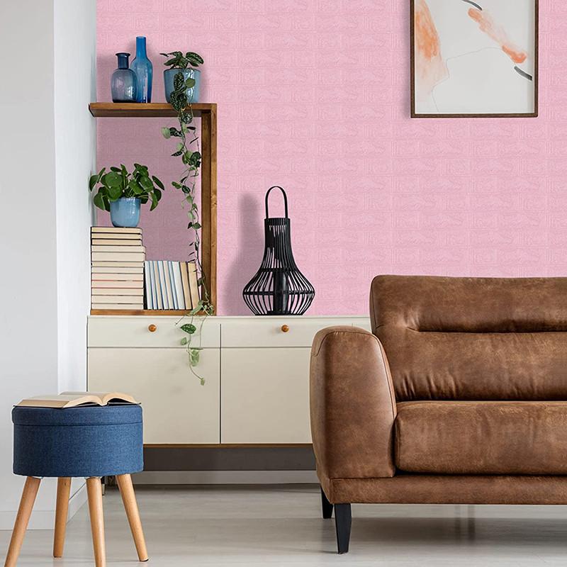 10PCS 3D Wall Sticker Wallpaper Brick Sticker XPE Foam Self-Adhesive Anti-Collision Wallpaper for Kitchen Living Room Bathroom Corridor