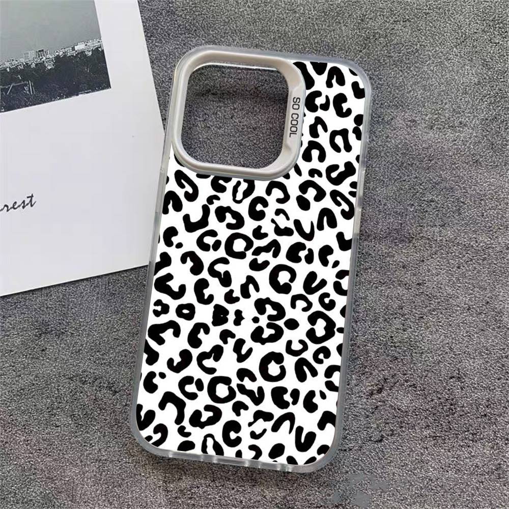 Sexy Leopard Print Phone Case For IPhone 17 16 15 14 13 12 Mini 11 8 7 Pro Max Plus Colorful Phone Case
