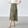 CARBAMMI Floral A-Linien Midi-Rock