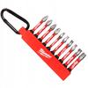 Milwaukee SHOCKWAVE™ Impact Duty Bit Set 10 Pcs + Carabiner