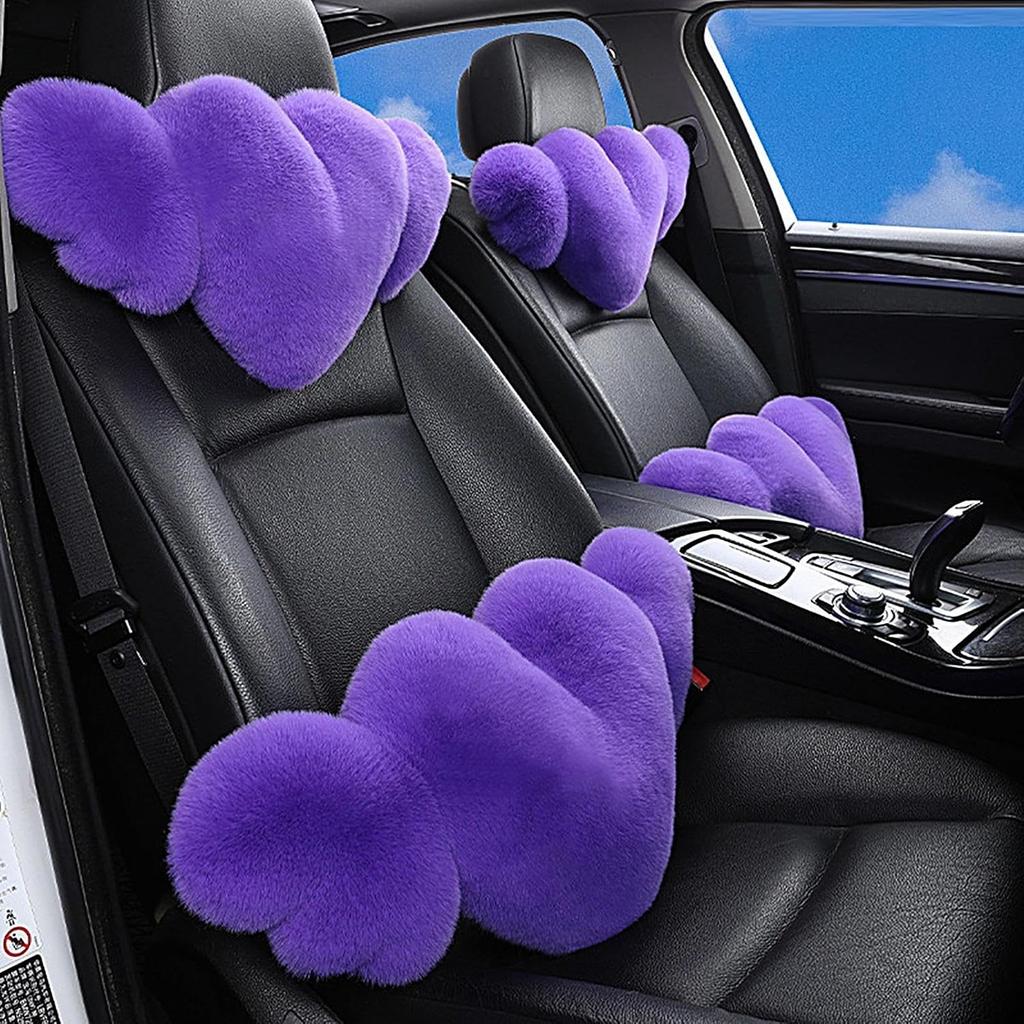 Heart Shaped Car Headrest Heart Shaped Car Headrest With Comfortable And Cute Car Neck Headrest Suitable For Car Decoration