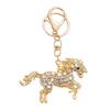 Horse Keychain Colorful Sparkling Rhinestones Key Chain
