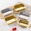 Practical Rectangular Cake Tins Efficient Stainless Steel Oven Tray For Roasting Baking Healthy And Rusts Resistant
