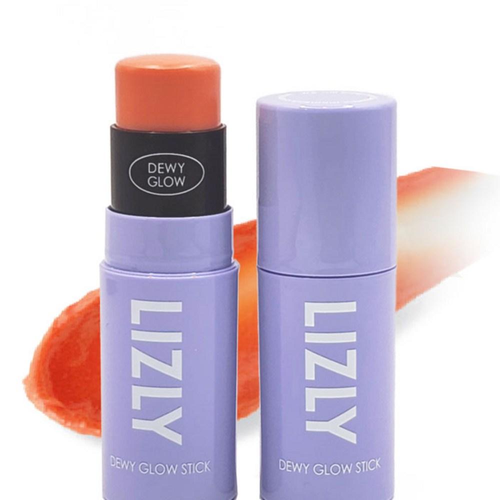 Ridgely Dewey Glow Glass Bead Cheek Blusher Cheek Touch Stick 6.5g, 1 piece, 1) Glow