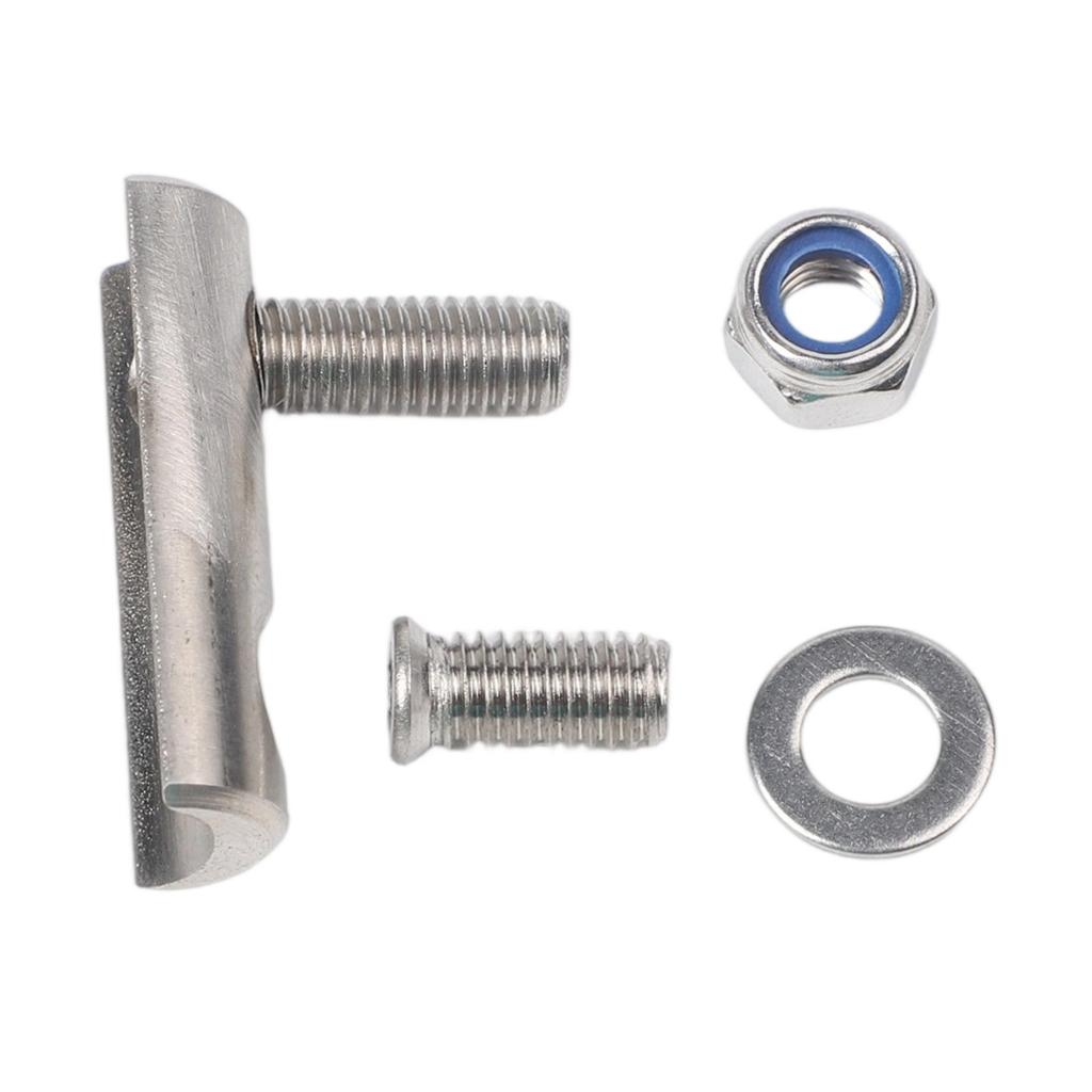 Bike Front Derailleur Extender Stainless Steel With 15 5mm Adjustable Distance