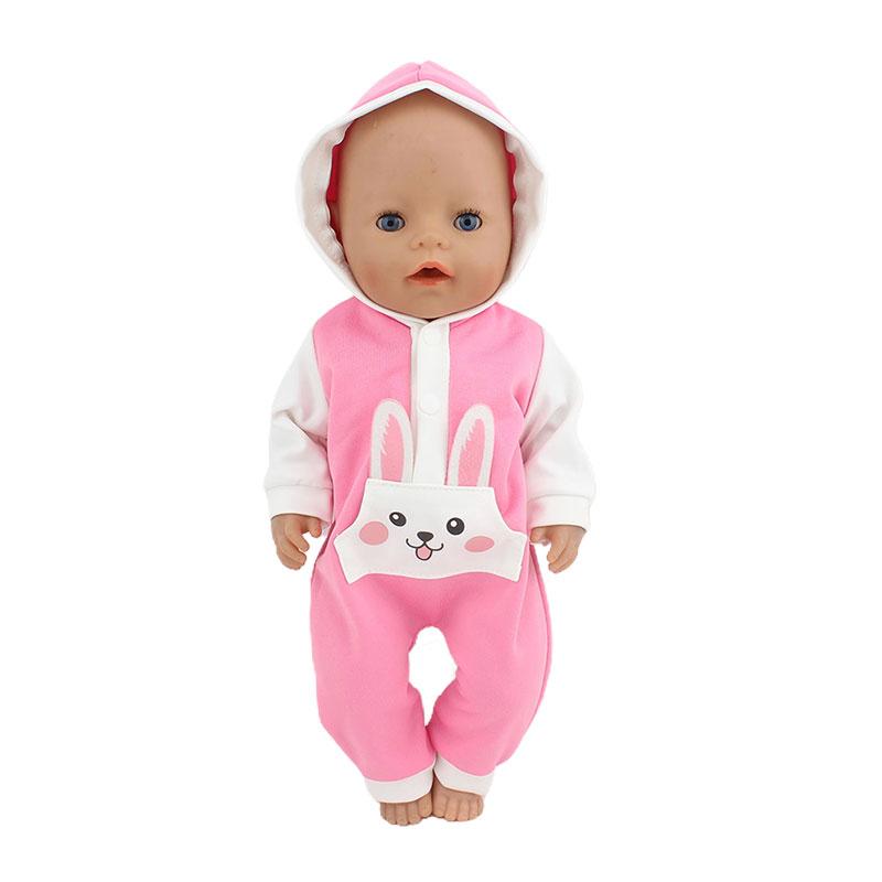 2023 Mono de Moda para Muñeca, Ajuste para Muñeco Bebé de 43 cm, Muñeco Bebé Reborn de 17 Pulgadas, Ropa