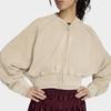 Adidas Double Layered Crop Track Top Beige Kt2228