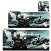 Mouse Pad God of War Xxl Mousepad Gaming Accessories Keyboard Computer Carpet Game Desk Mat Pc Large Gamer Cabinet Table Mats