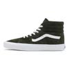 Vans נעלי סקייט גבוהות מזמש Sk8 נעלי סניקרס יוניסקס ירוק VN0A4BVT50K