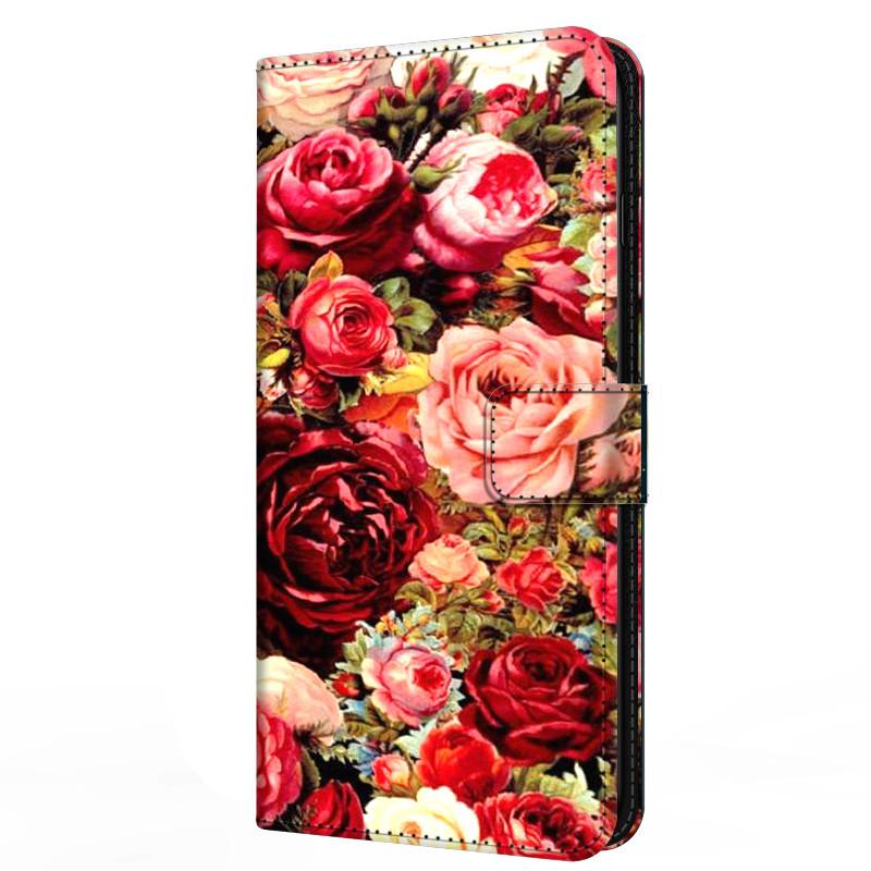 Buch Leder Süße Hülle Für Samsung Galaxy A12 A02 A03s A42 A32 4G A52s 5G Hülle Portemonnaie Blume Bemalt Kühl Ständer Klapp A 03s 12