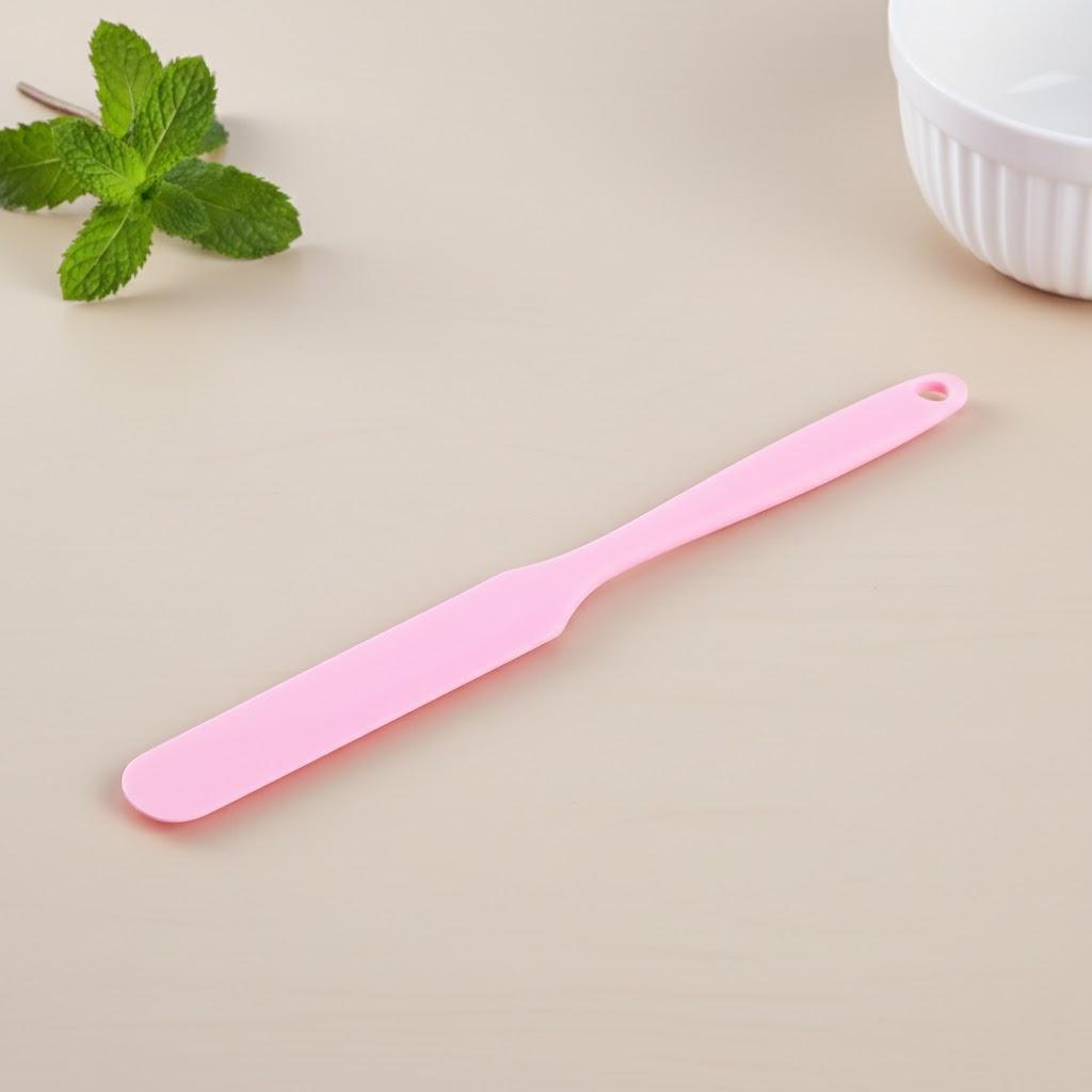 

Silicone Spatula Set Non Stick Baking Utensils Kitchen Tools for Pastry Icing Cookie Butter and Cheese Accessories рожевий