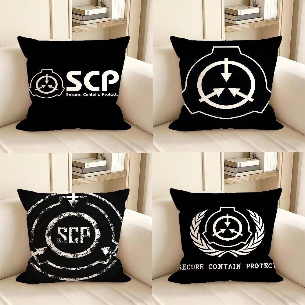 pc SSCP Foundation Pillow Case Fashion Square Pillowcase Bedroom Sofa Room Ins Decoration Leisure