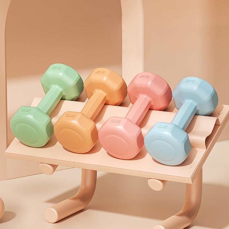 1Pc Frauen Hanteln Fitness Haushaltsgeräte Farbe Fitness Krafttraining Zu Hause Fitnessgeräte Training Sport